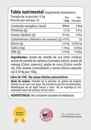 Tintura con cannabis sabor naranja 250 mg de CBD   (-15% DESCUENTO)