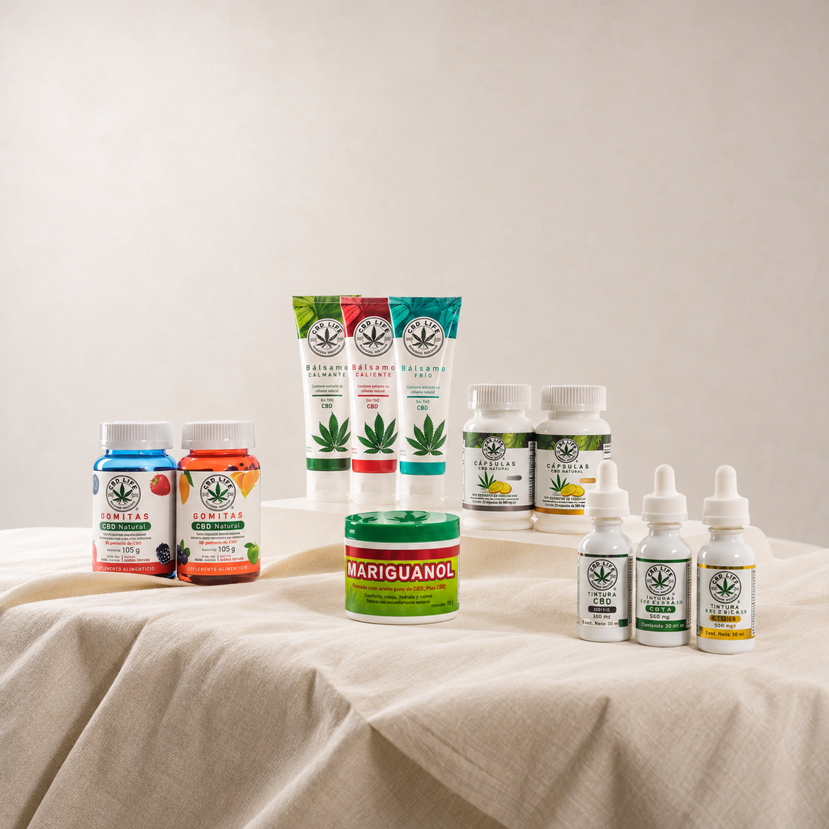 Productos CBD de bienestar