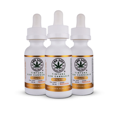 Tintura con cannabis 500mg - 3 Pack