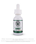 Tintura de CBD 125 mg CBD Life sabor naranja con ingredientes naturales, 30 mL