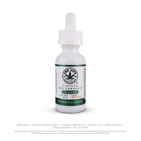 Tintura con cannabis 125mg