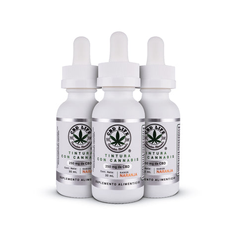 Tintura con cannabis 250mg - 3 Pack
