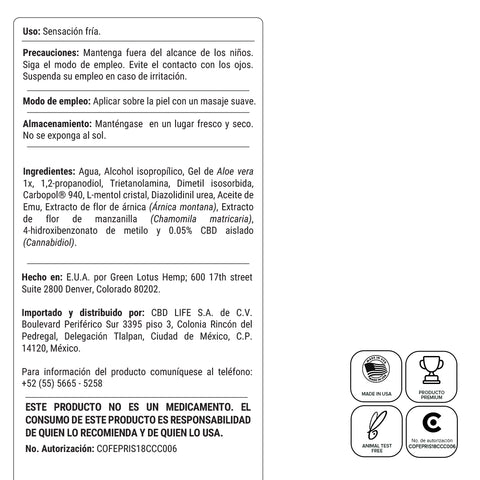 Bálsamo Frío - 3 Pack