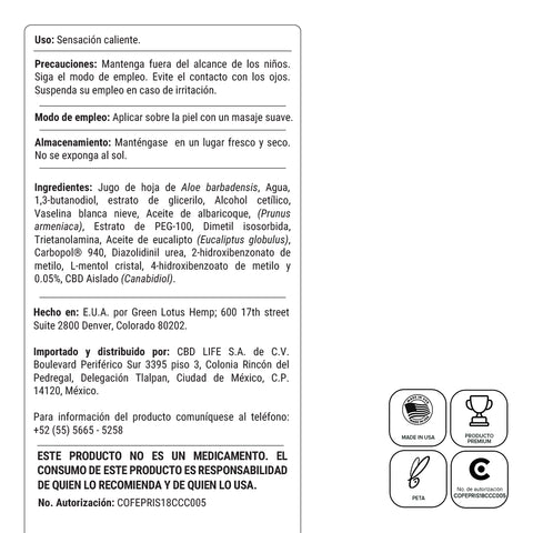 Bálsamo Caliente  - 3 Pack