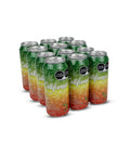 California Té Negro con CBD, Pack de 12 Bebidas Carbonatadas con Cannabidiol
