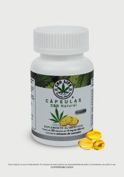 Cápsulas CBD LIFE Suplemento Natural - 30 cápsulas