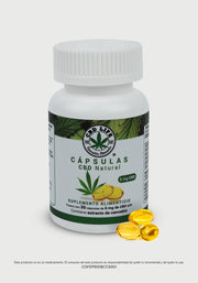 Cápsulas CBD LIFE Suplemento Natural - 30 cápsulas