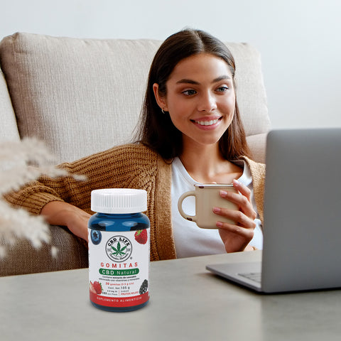 Gomitas con CBD sabor Frutos Rojos