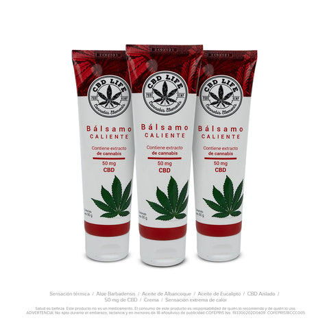 Bálsamo Caliente  - 3 Pack