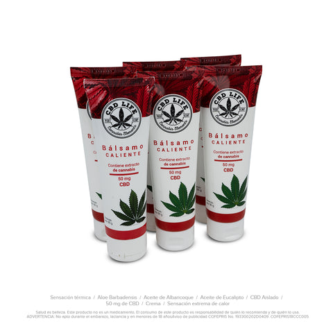 Bálsamo Caliente -  6 Pack