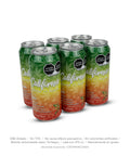 California Té Negro con CBD, Pack de 6 Bebidas Carbonatadas con Cannabidiol - imagen 2