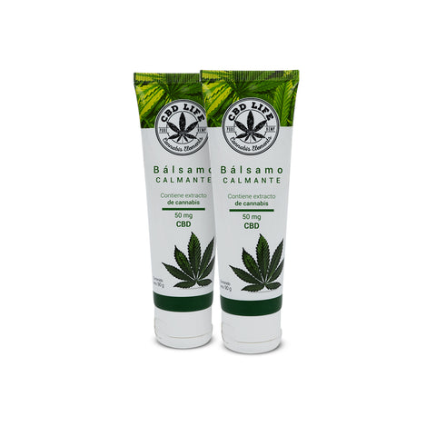 Bálsamo Calmante con CBD | Crema con Aloe, Arándano y Centella Asiática