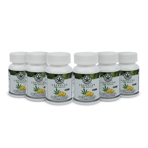 Cápsulas de CBD 15mg | 30 Cápsulas con Aceite MCT de Coco Orgánico