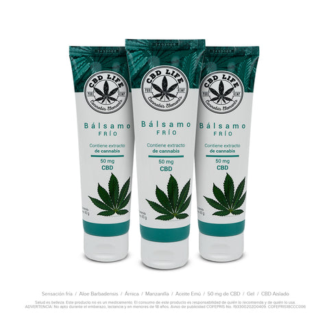 Bálsamo Frío - 3 Pack
