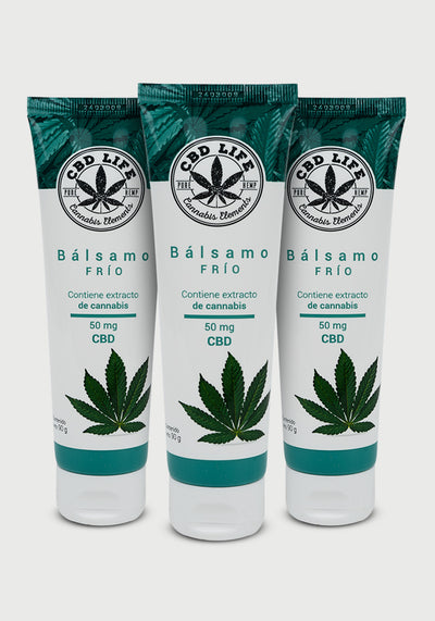 3 Pack Bálsamos Frío