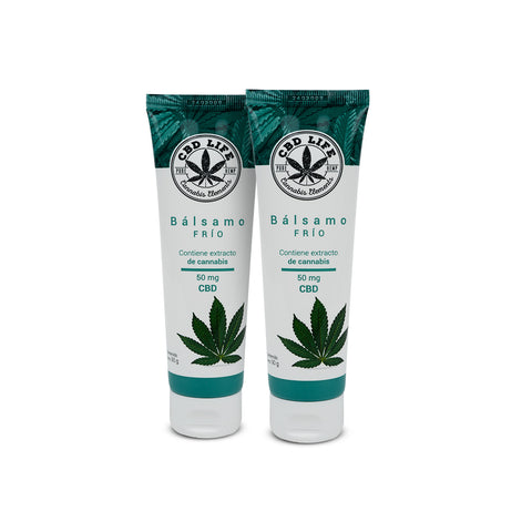 Bálsamo Frío con CBD | Gel con Aloe Vera, Árnica y Cannabidiol