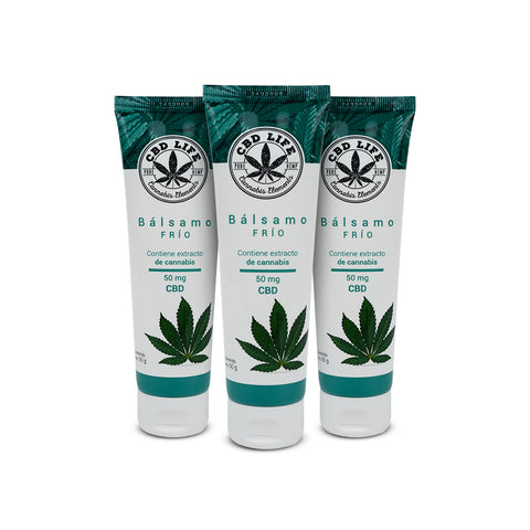 Bálsamo Frío con CBD | Gel con Aloe Vera, Árnica y Cannabidiol