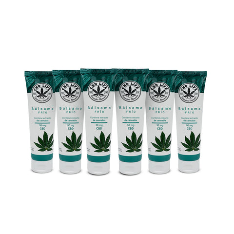 Bálsamo Frío con CBD | Gel con Aloe Vera, Árnica y Cannabidiol