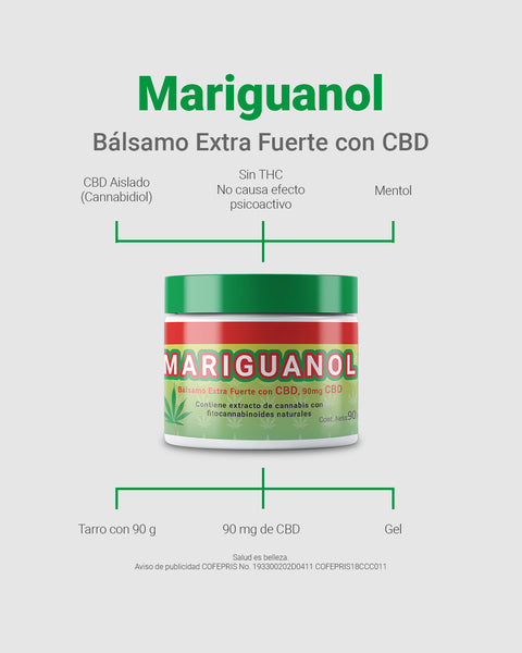 Mariguanol - Bálsamo Extra Fuerte