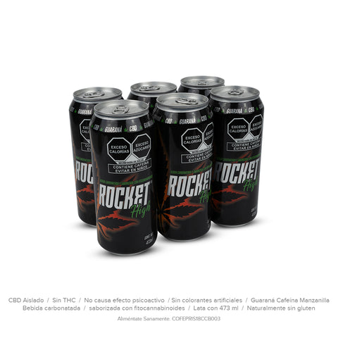 Rocket High Bebidas con CBD: California y Rocket High | CBD Life México