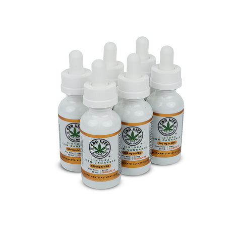 Tintura con cannabis 500mg - 6 Pack