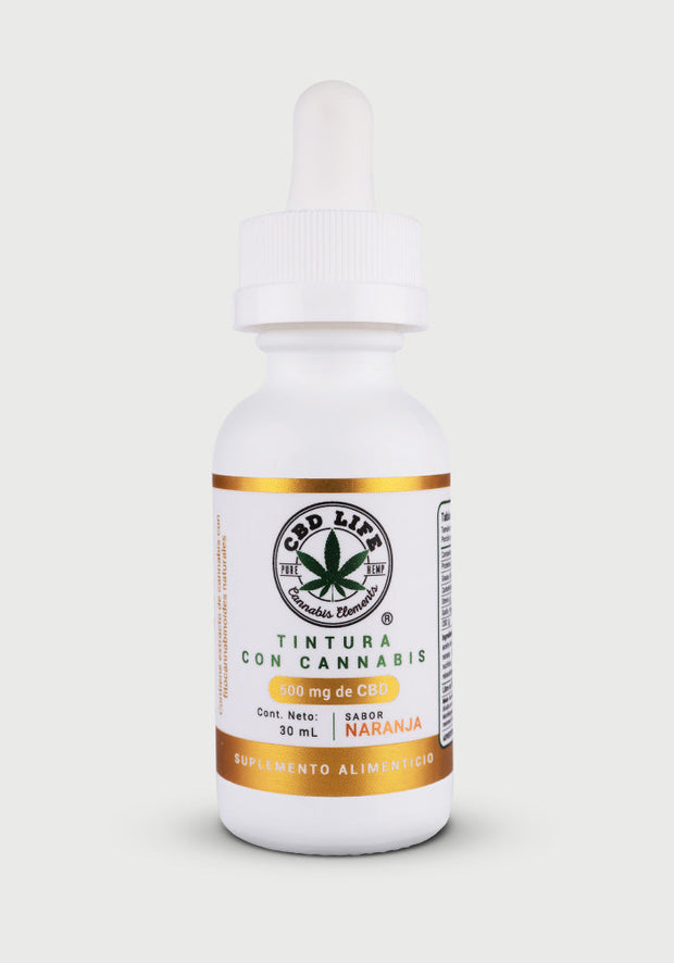 3 Pack Tintura con cannabis sabor naranja (500 mg de CBD) OFERTA