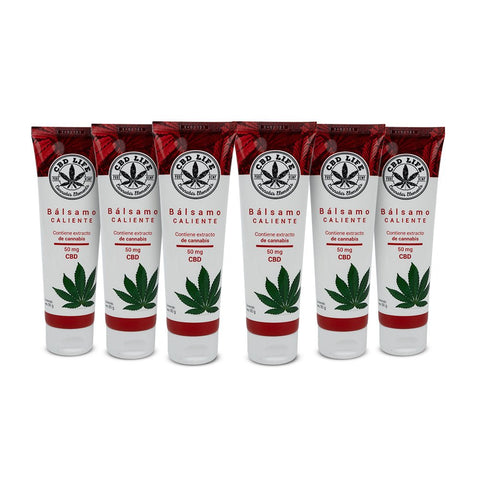 Bálsamo Caliente con CBD | Crema Corporal Térmica | Relajación Muscular - CBD Life