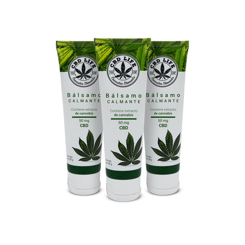 Bálsamo Calmante con CBD | Crema Corporal | Hidrata y relaja tu piel - CBD Life
