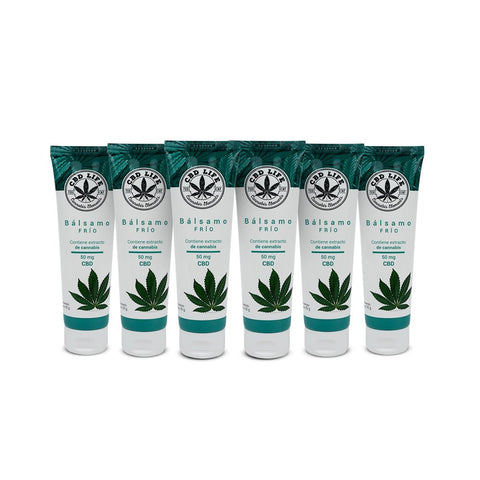 Bálsamo Frío con CBD | Gel refrescante para masajes - CBD Life