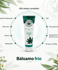 Bálsamo Frío con CBD | Gel refrescante para masajes - CBD Life