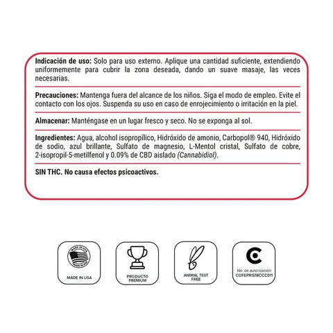 Mariguanol - Bálsamo Extra Fuerte - CBD Life