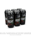 Rocket High con CBD, Pack de 6 Bebidas Energéticas Carbonatadas con Guaraná y Cannabidiol - imagen 2