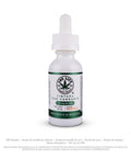 Tintura de CBD 125 mg CBD Life sabor naranja con ingredientes naturales, 30 mL